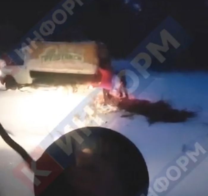 Сургутяне на «Газели» хотели выбросить мусор в лесу, но попались с поличным