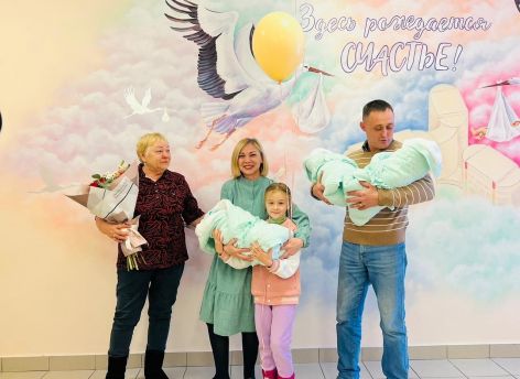 ​В Сургуте родилась четвертая тройня за год
