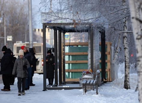 В Сургуте до конца года появятся 25 новых теплых остановок