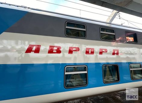 ​РЖД презентовали двухэтажный скоростной поезд «Аврора»