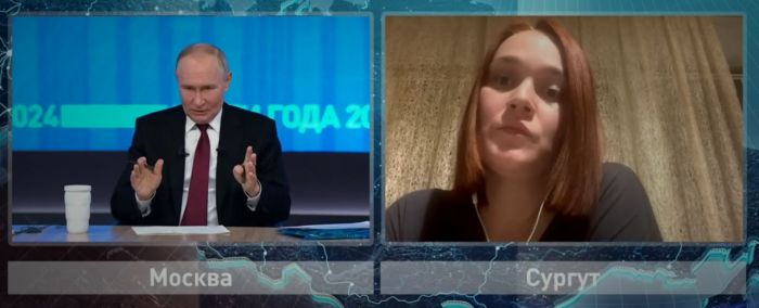 ​Мать пятерых детей из Сургута задала вопрос Путину о проблеме с получением пособий