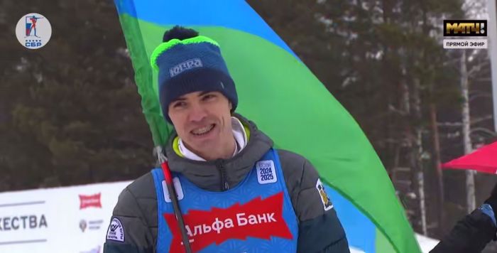 Спортсмен из Югры взял золото на масс-старте Кубка Содружества по биатлону