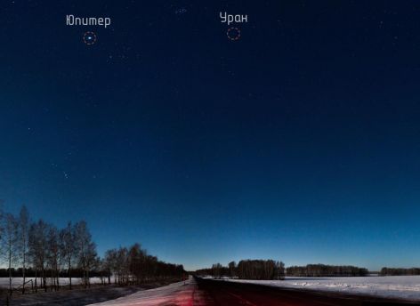 Астроном из Барнаула смог сфотографировать парад планет // ФОТОФАКТ