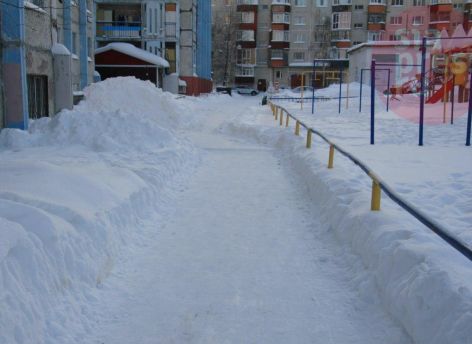 ​В Сургуте на уборку снега с начала зимы жаловались более тысячи раз
