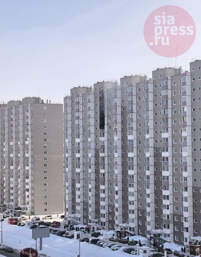 ​В Сургуте загорелась квартира в многоэтажке на Крылова, 30