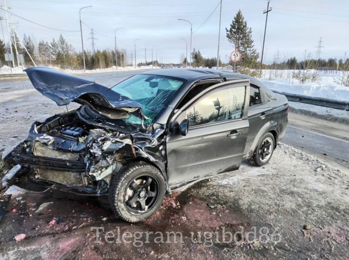 В Сургутском районе произошло ДТП с пострадавшими
