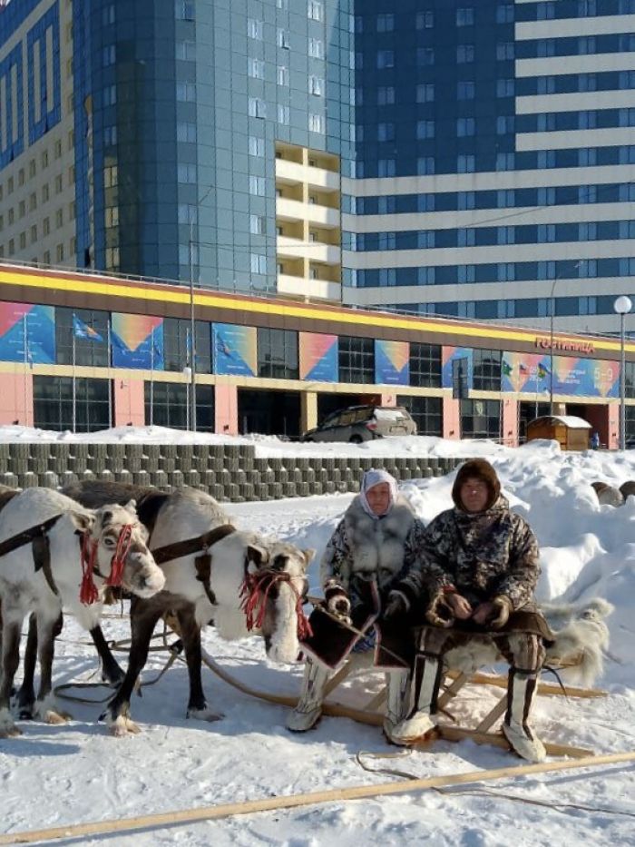​Гости фестиваля «Дух огня» познакомились с оленеводами Сургутского района