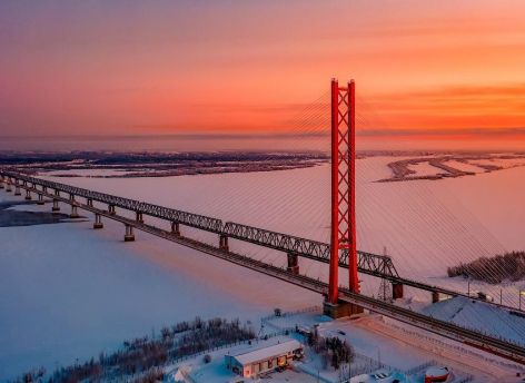 ​Сургутский мост попал в книгу рекордов Гиннеса