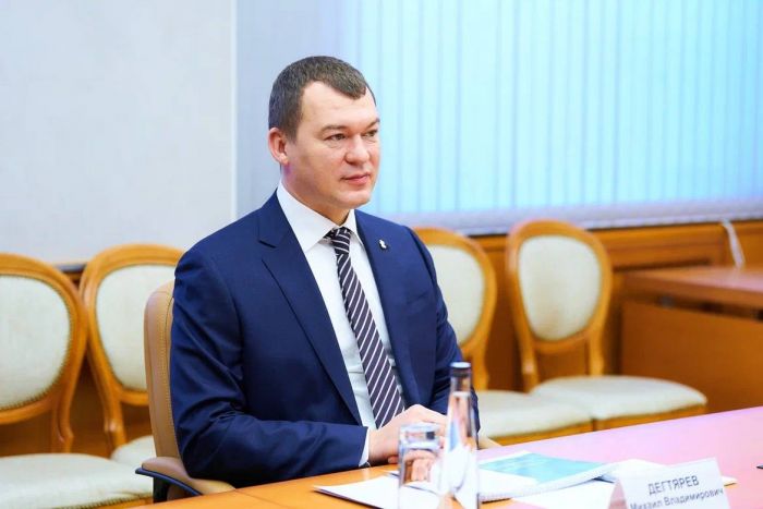 ​Министр спорта России Михаил Дегтярев встретился с Русланом Кухаруком и наградил югорчан