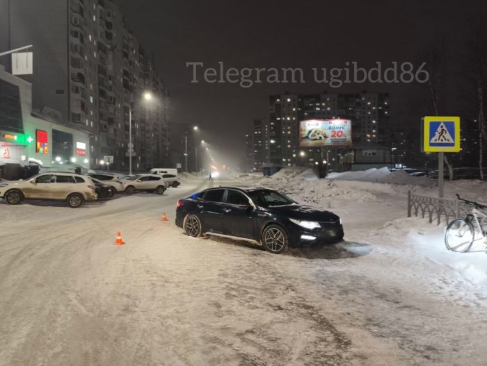 ​В ХМАО водитель иномарки наехал на пожилого велосипедиста