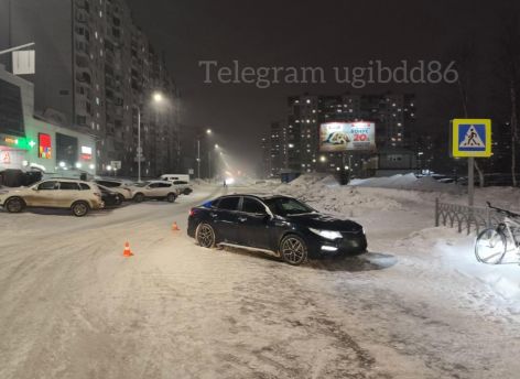 В ХМАО водитель иномарки наехал на пожилого велосипедиста
