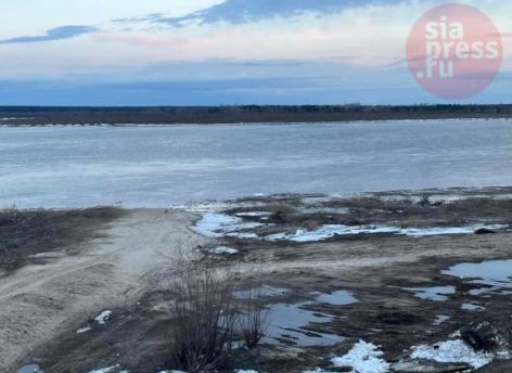 ​В Сургут пришел ледоход – уровень воды в Оби достиг 614 см