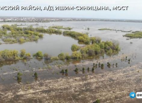 ​В Тюменской области расширили зону ЧС из-за паводка