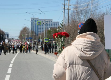 Как сургутяне отпраздновали 9 мая // ФОТОРЕПОРТАЖ