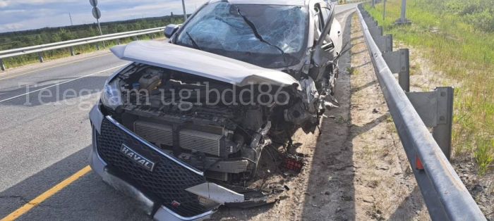 Двое детей пострадали в результате ДТП в ХМАО