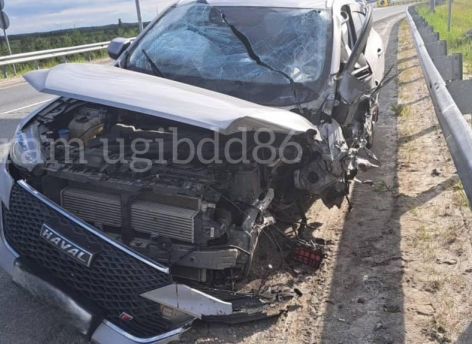 Двое детей пострадали в результате ДТП в ХМАО