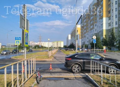 ​На дорогах Югры пострадали двое детей: один − на велосипеде, другой − на электросамокате