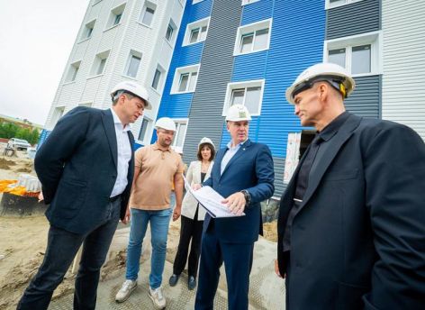 Руслан ​Кухарук побывал в Сургутском районе: 30 тысяч «квадратов» нового жилья, парки и молодежные резиденции