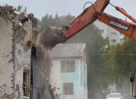 В Сургуте снесен последний аварийный дом в центральной части города