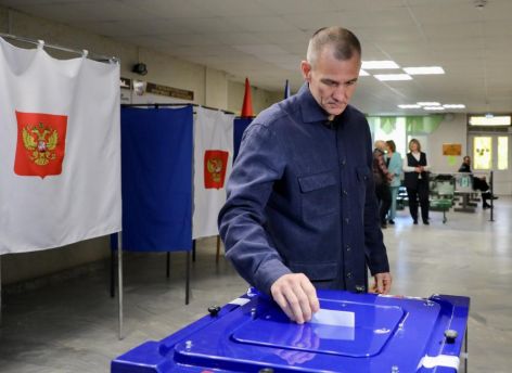 Андрей Трубецкой проголосовал на выборах в Барсово