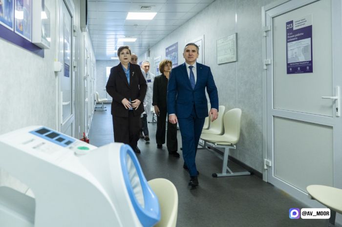 ​В Тюменской области открыли первую модульную двухэтажную поликлинику