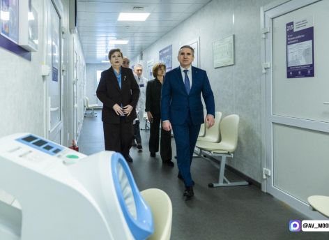 ​В Тюменской области открыли первую модульную двухэтажную поликлинику