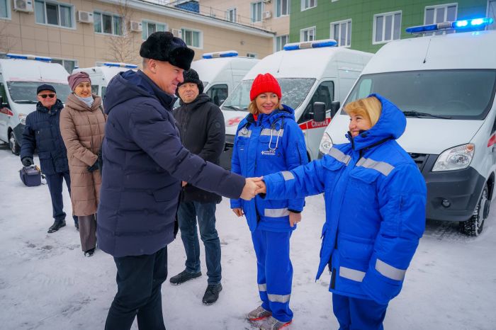 Службы скорой помощи Югры за год получили 79 новых автомобилей