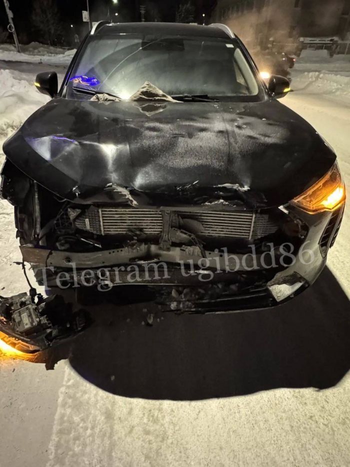 Пятилетняя девочка пострадала в ДТП в Сургутском районе