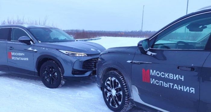 На «морозный» тест-драйв в Сургут прибыла вторая за месяц новинка российского автопрома — теперь «Москвич»