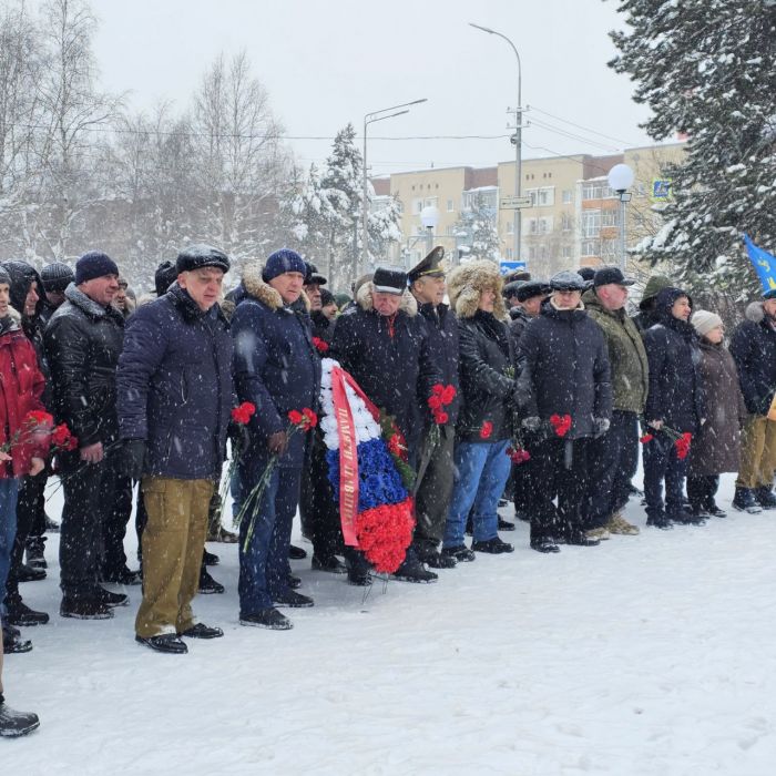 В Сургуте почтили память воинов-интернационалистов в 37-ю годовщину вывода войск из Афганистана