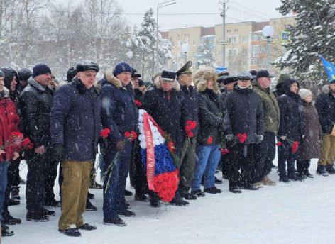 В Сургуте почтили память воинов-интернационалистов в 37-ю годовщину вывода войск из Афганистана