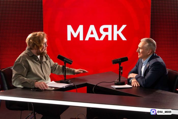​Александр Моор рассказал на «Маяке» о достижениях Тюменской области