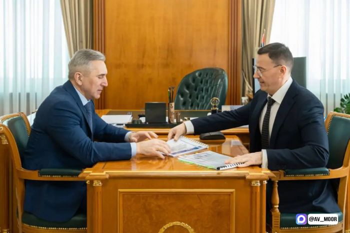 Александр Моор обсудил со Счетной палатой итоги работы и контроль за бюджетом 2026 года