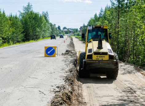 В Сургутском районе в 2026 году отремонтируют почти 8 км дорог