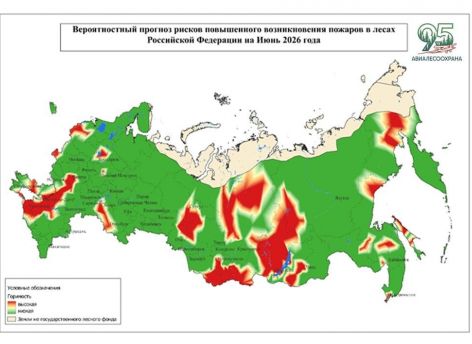Авиалесоохрана предупредила о риске природных пожаров в Югре