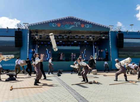На Международный Сабантуй в Сургуте пришли более 50 тысяч человек