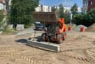 В Сургуте ремонтируют внутриквартальные проезды: работы идут сразу на пяти объектах