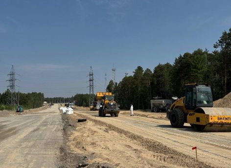 В Сургуте продолжается строительство важной транспортной артерии для западной части города