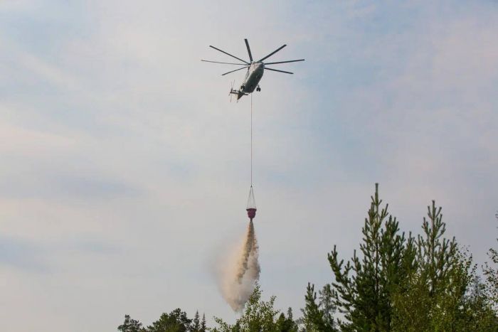 Почти 500 человек и воздушная техника тушат лесные пожары в Югре