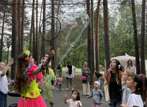 В сургутский парке прошел фестиваль добрососедства